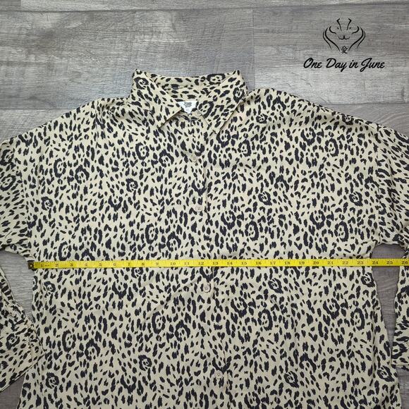 Ascot and Hart Long Sleeve Button Down Top Size XL - Picture 3 of 5